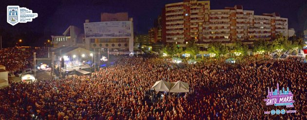 SPECTACOLE. Seară incendiară la Satu Mare. Artiști unu si unu cântă pentru sătmăreni