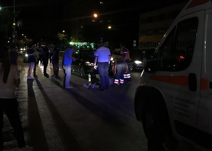 FOTO. Accident grav la Satu Mare. Răniți transportați la spital