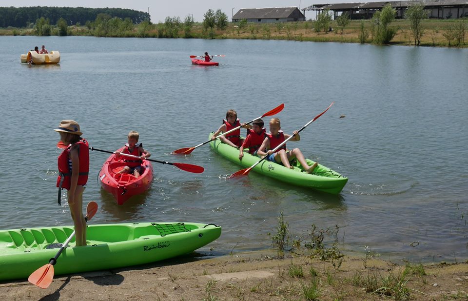 Caiac Smile face copiii fericiți