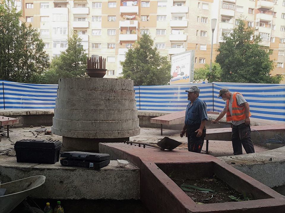 FOTO. O nouă fântână arteziană, reabilitată la Satu Mare. Despre ce e vorba