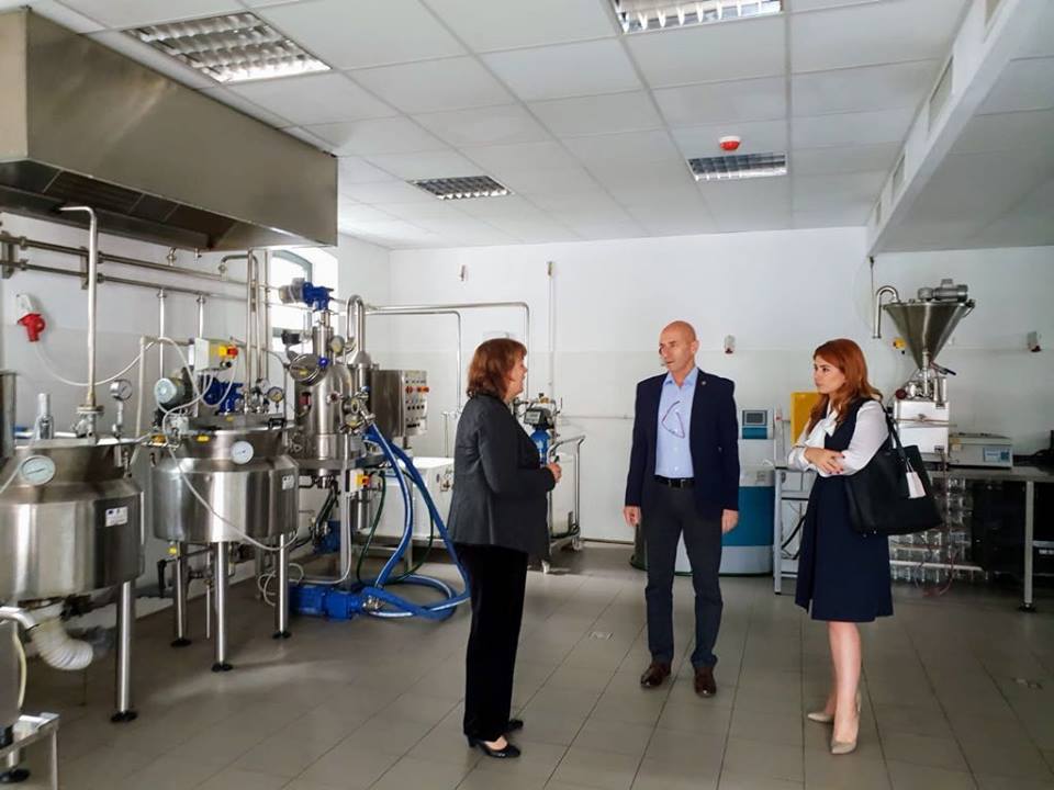 Sătmăreanca Ioana Bran, în vizită la Institutul Național de Cercetare