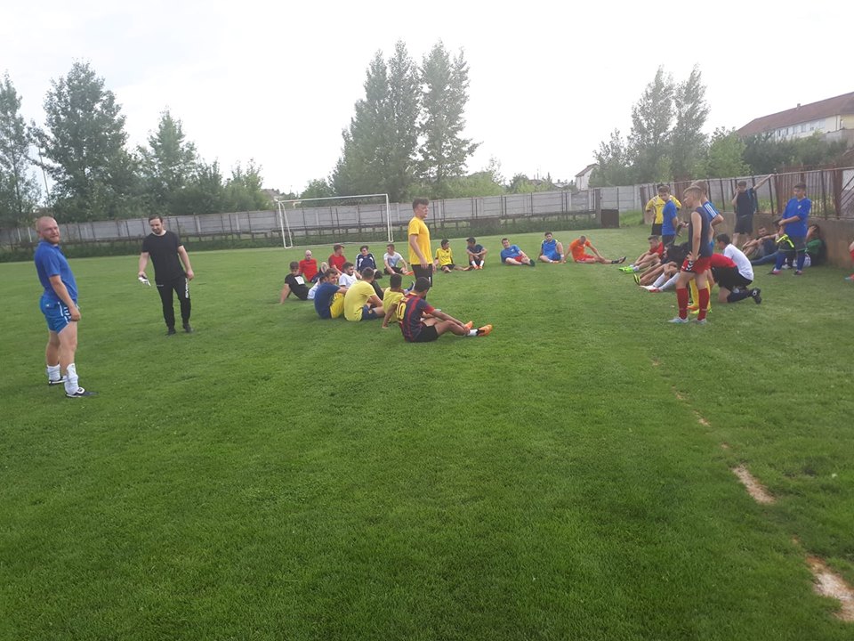 35 de jucători s-au prezentat la trialul Voluntarilor Olimpiști