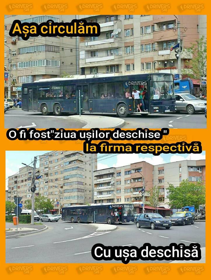 Ziua ușilor deschise...la autobuz