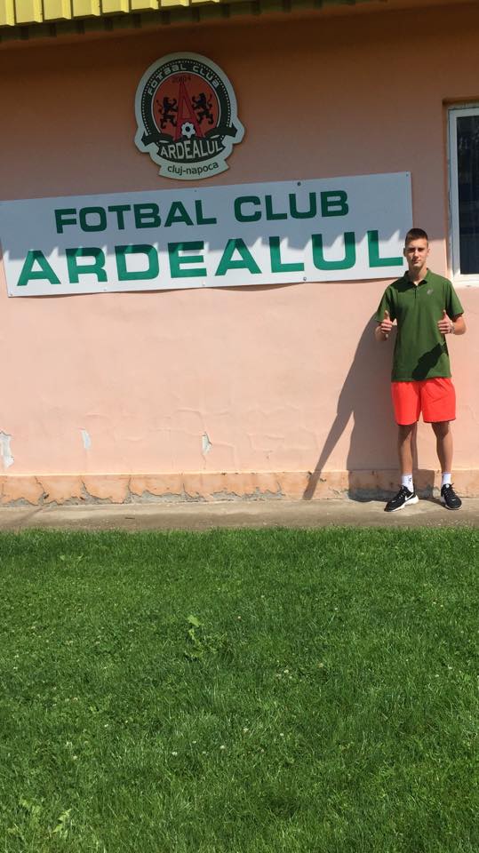 Sătmăreanul Rareș Pop va apăra poarta Ardealului Cluj