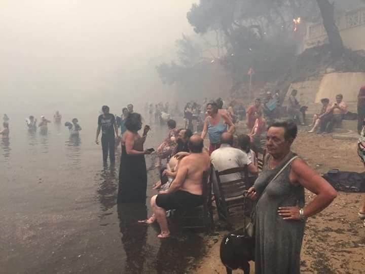 FOTOGALERIE. INFERNUL din Grecia. Peste 80 de morți. Focul pus intenționat