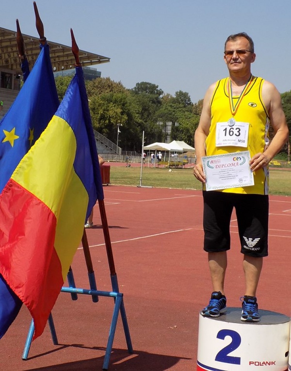 Nicuşor Jurj, vicecampion naţional la săritura  în lungime