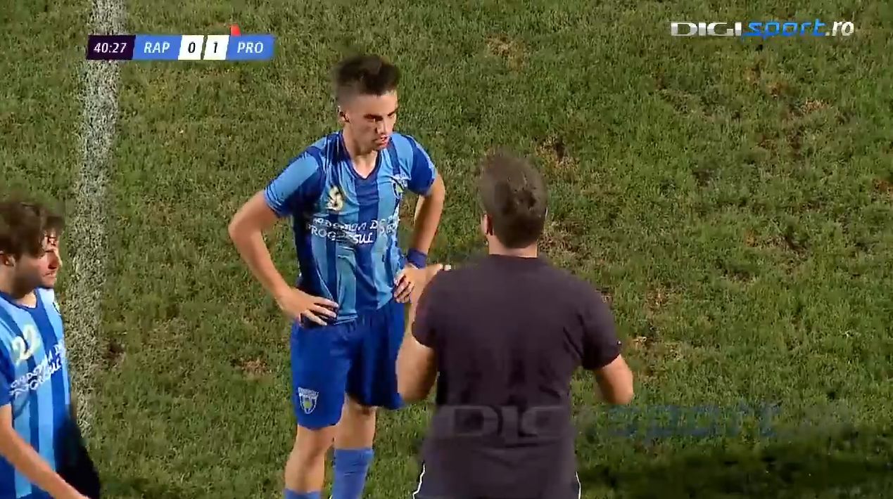 Mircea Donca, gol de la 40 m  în poarta Rapidului