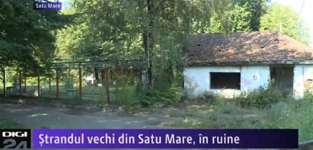VIDEOREPORTAJ. Ştrandul vechi din Satu Mare, o ruină. Cine e de vină?