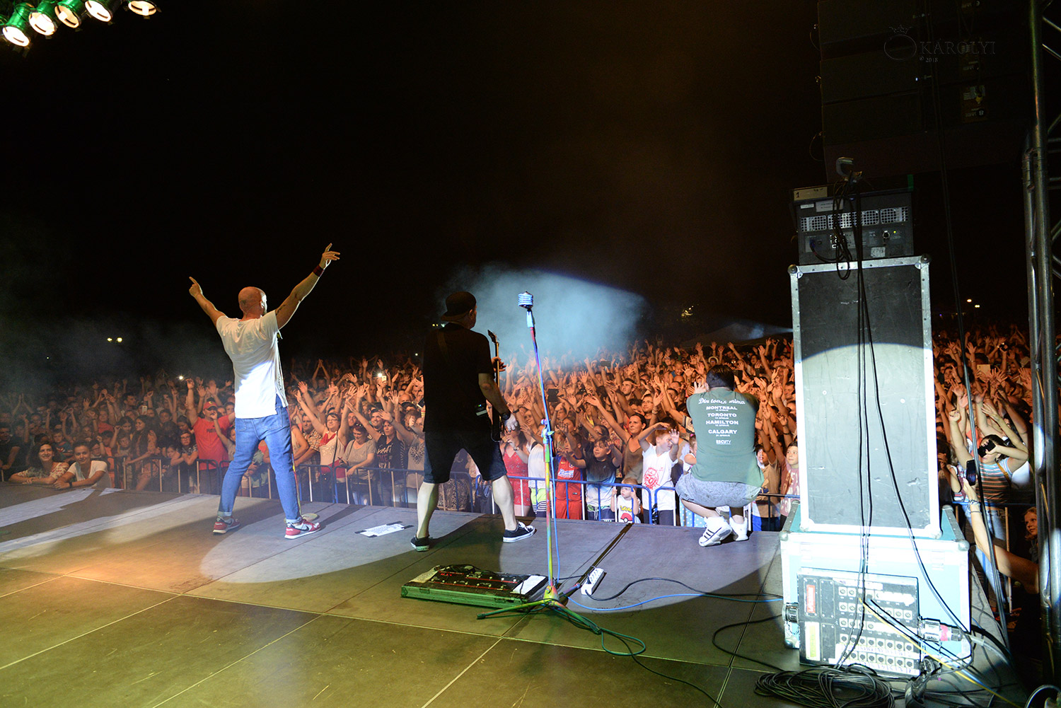 FOTOGALERIE. Recital incendiar VOLATJ la AUGUSTFEST. Distracția continuă