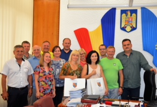 Delegații din Republica Estonia, la Satu Mare