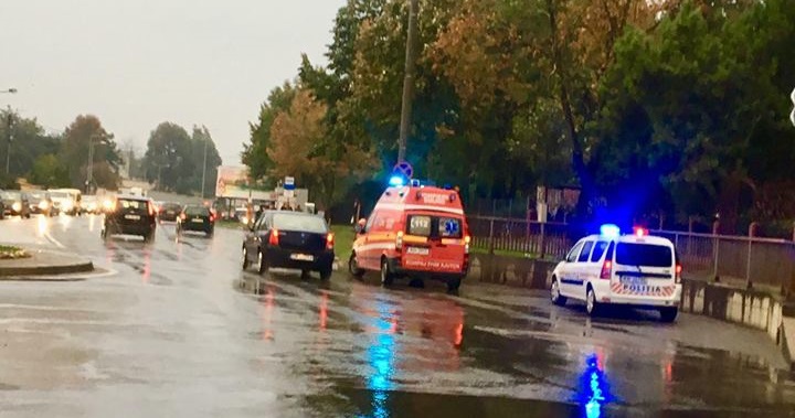 ACCIDENT GRAV. Bărbat spulberat pe trecere, internat în stare gravă la spital