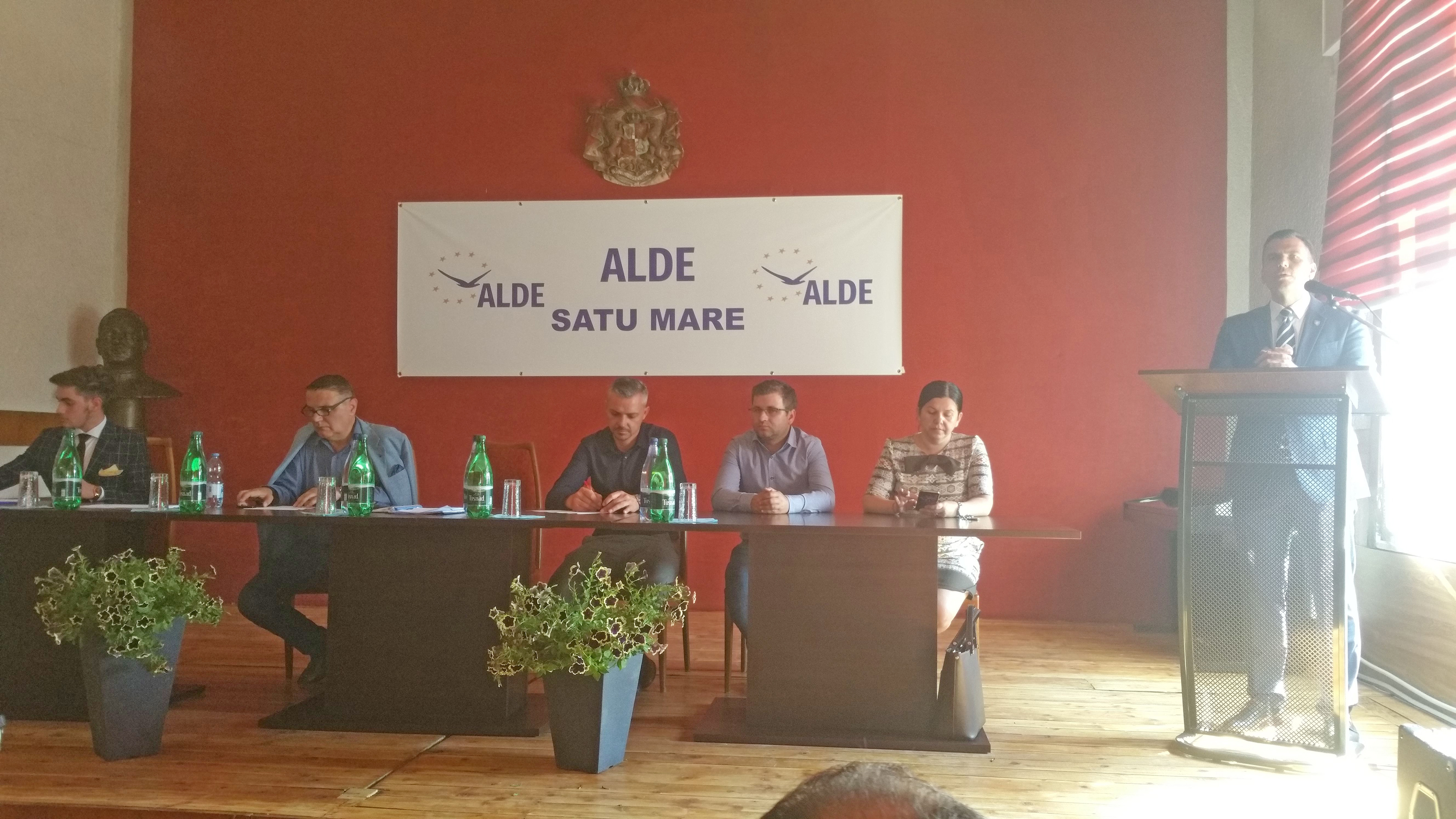 Adrian Ștef, reales președinte la ALDE municipal Satu Mare