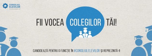 ATENȚIE. O șansă pentru elevii deștepți și curajoși. Alegeri în Consiliul Școlar Al Elevilor
