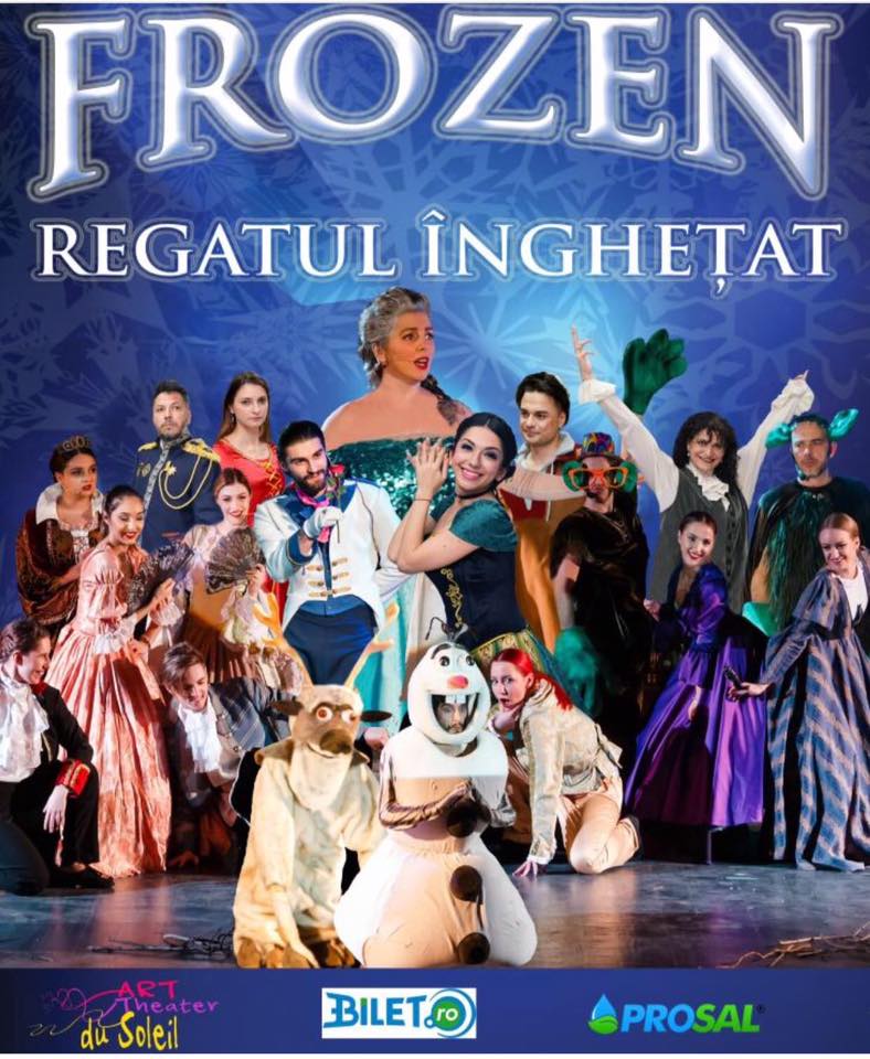 Spectacolul FROZEN, prezentat și la Satu Mare