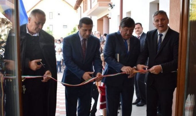 FOTOGALERIE. Grădiniță construită de Guvernul Maghiar în județ. Recent a fost inaugurată