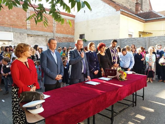 FOTO/VIDEO. Început de școală cu emoții la Școala Gimnazială ”Grigore Moisil”