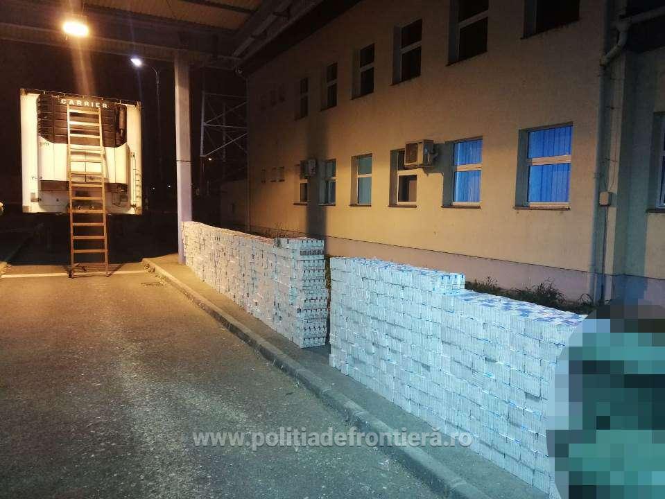 Foto. Video. Lovitură devastatoare pentru traficanții de țigări