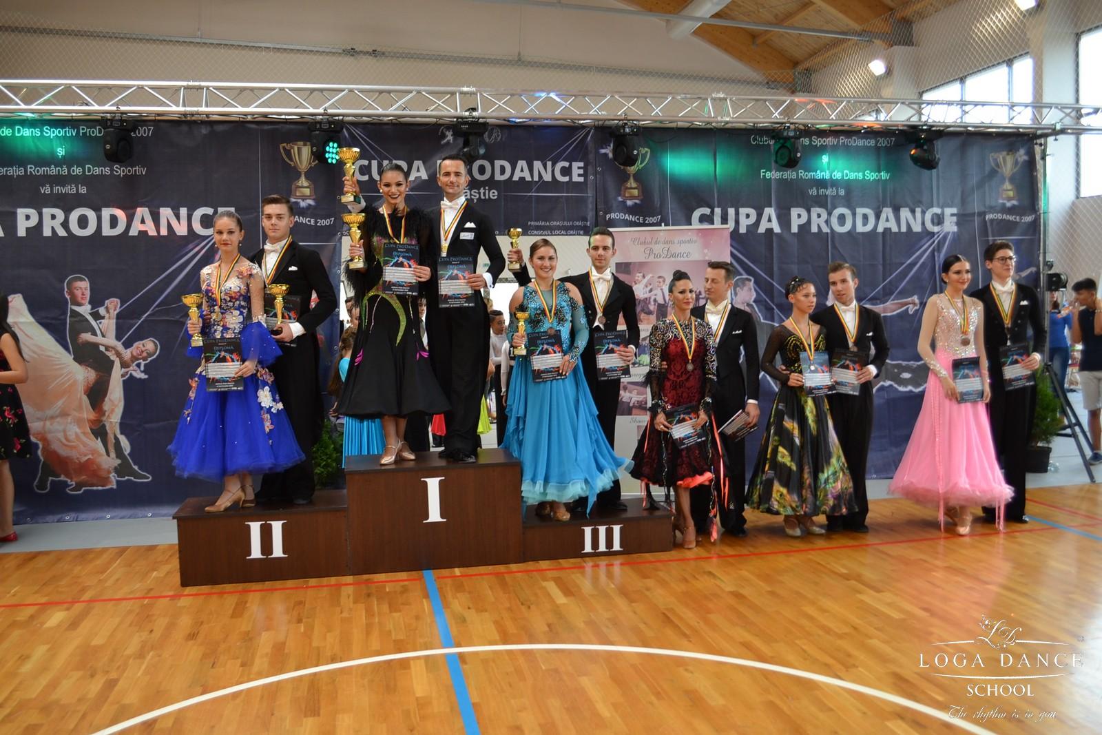 Perechea Loga Lorant-Szekely Andreea, pe primul loc la Cupa Prodance