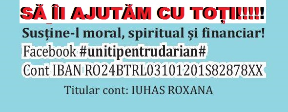 DURERE. După ce și-au piedut fiul, părinții lui Darian mai au nevoie de ajutorul sătmărenilor
