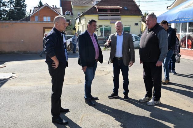 FOTO. Piața Mică, modernizată din temelii. Ce se va construi aici