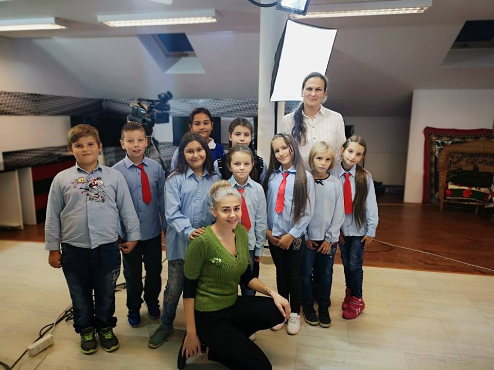 Școala Altfel la studiourile Nord Vest TV