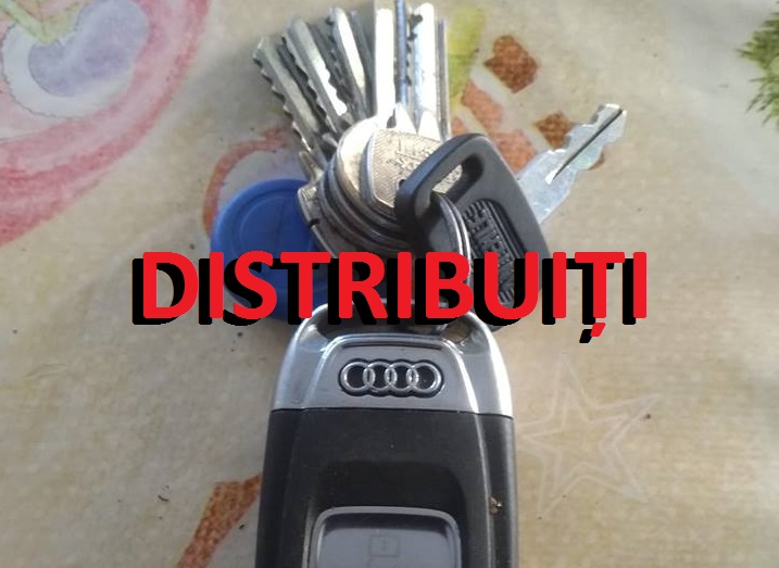 DISTRIBUIȚI. Legătură de chei pierdută la Oțeloaia. Să le găsim proprietarul!