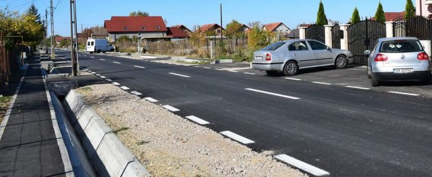 FOTOGALERIE. Lucrări de milioane. Patru străzi din Curtuiuș, reabilitate și modernizate