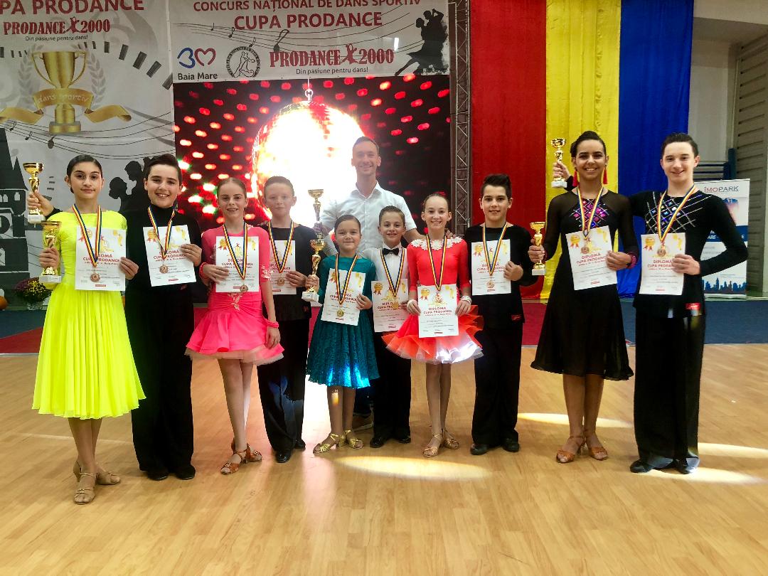 Loga Dance School cu două perechi pe podium la Cupa Prodance
