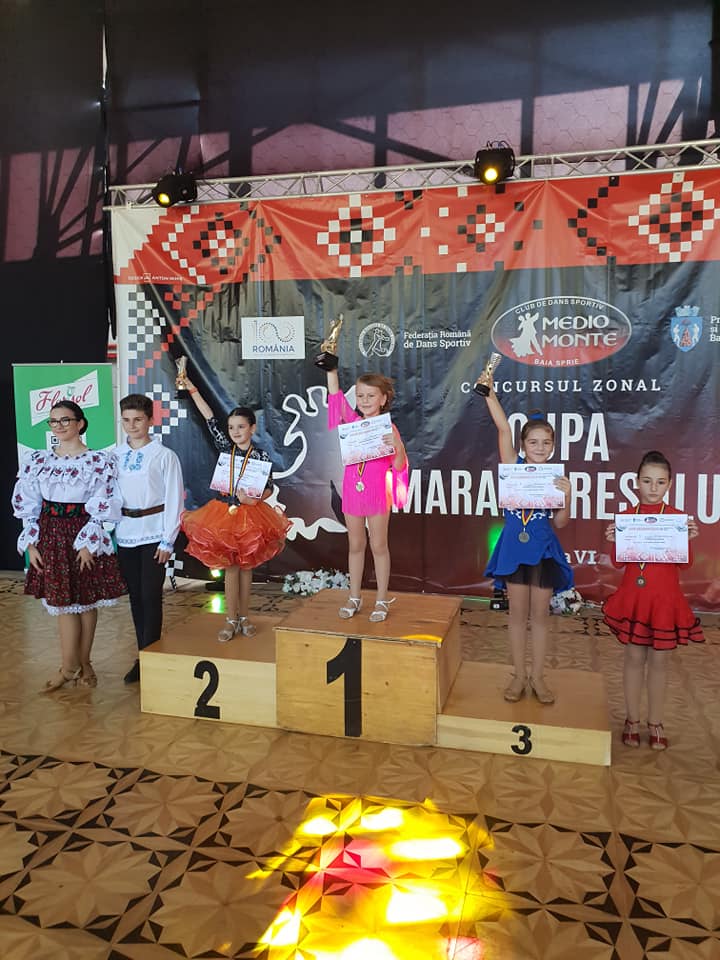 Cinci medalii pentru Royal Dance Club la Cupa Maramureșului