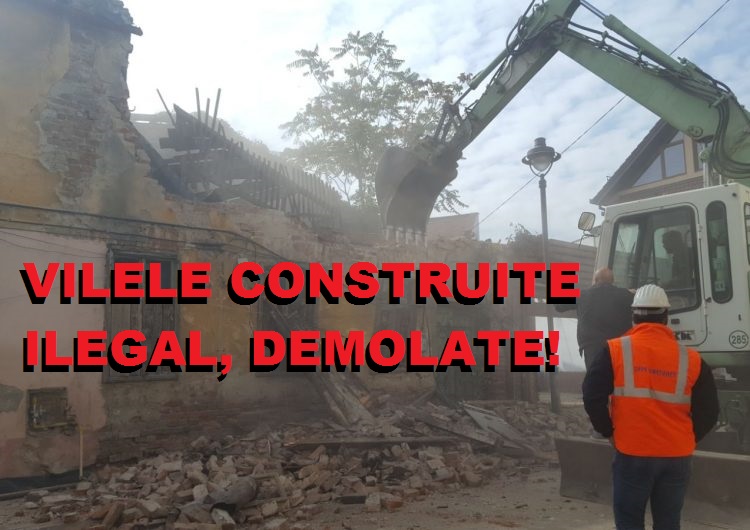 ATENȚIE! Vilele dintr-o anumită parte a Sătmarului, demolate. Unde și ce explicații dă primarul