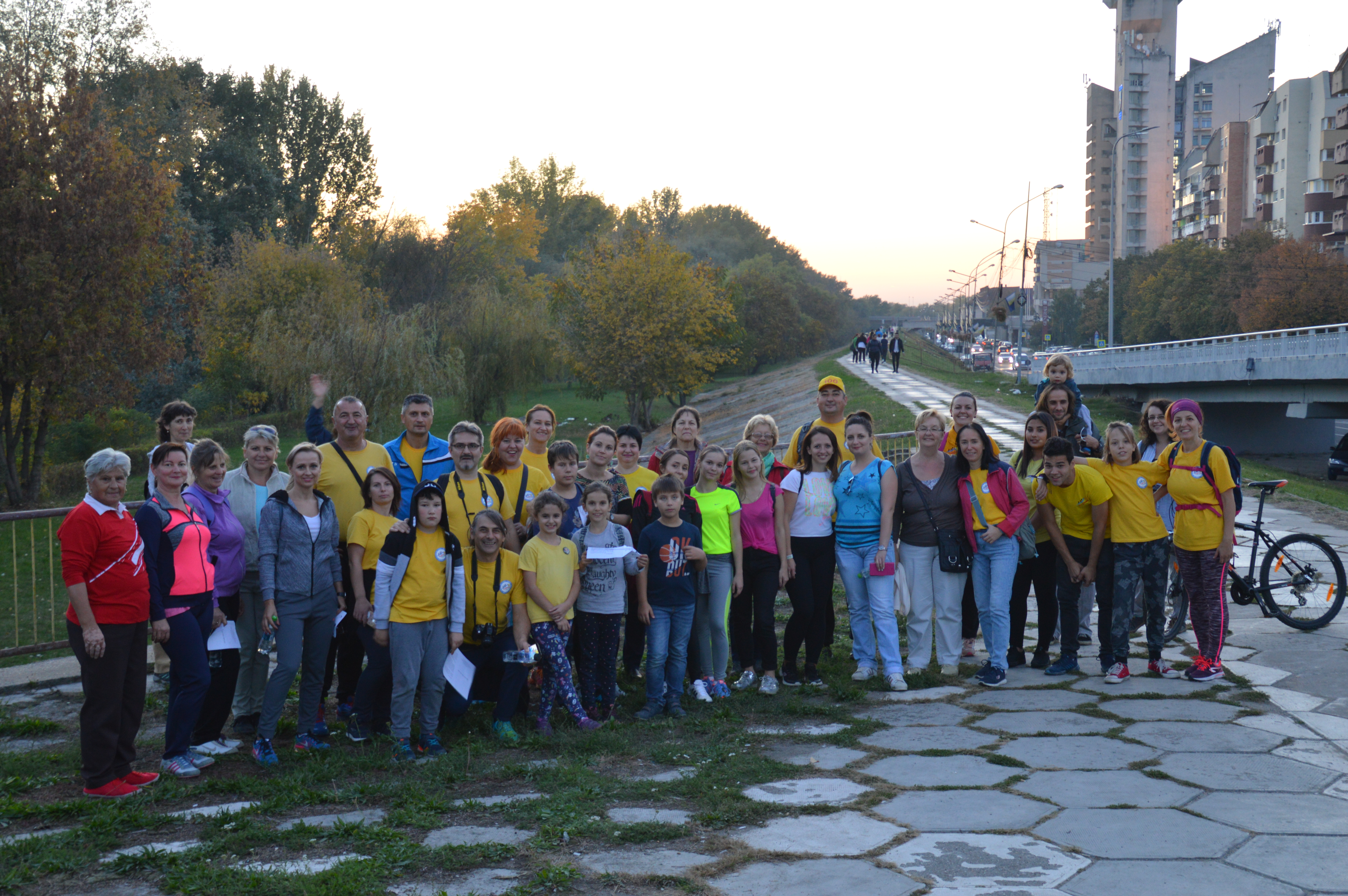 Eveniment inedit organizat la Satu Mare de Cutezătorii Munților: ”Mers sportiv în orașul tău”