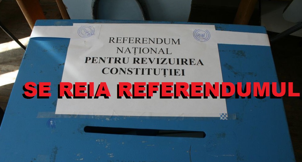 BOMBĂ! Se reia Referendumul? Un deputat PSD susţine REPETAREA