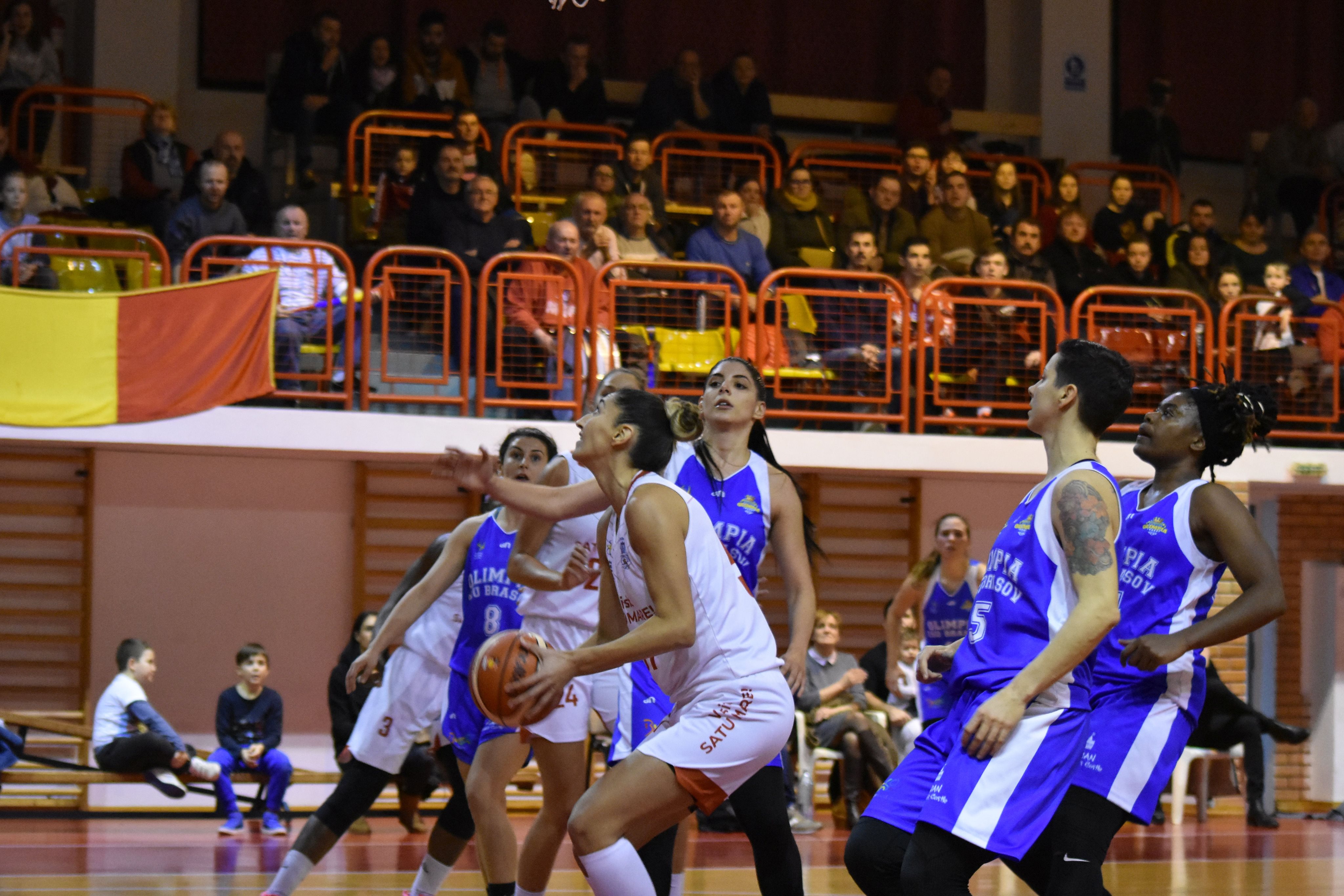 CSM Satu Mare - Olimpia Brașov 91-56