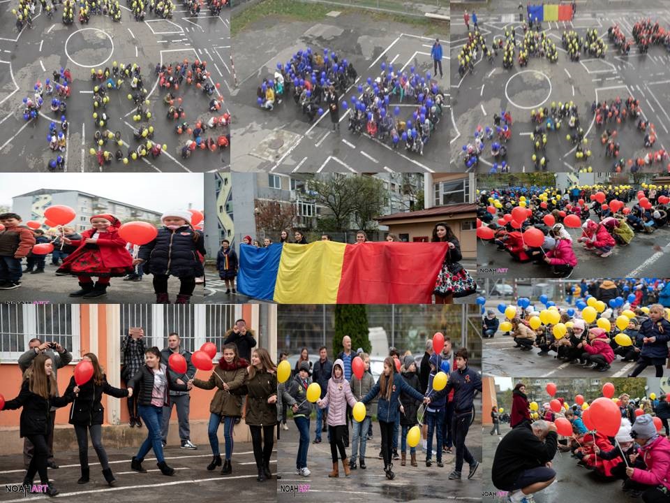 Fotoreportaj în exclusivitate: Printr-o veritabilă Gală a românității.  Școala ”Mircea Eliade” din Satu Mare a sărbătorit Centenarul României