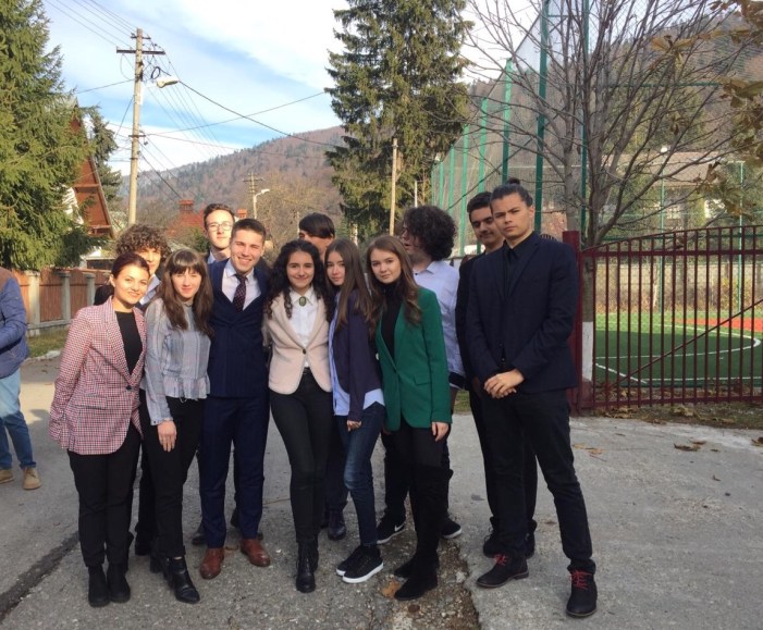 Elevii eminescieni la Sesiunea Regională Transilvania 2018 a Parlamentului European al Tinerilor