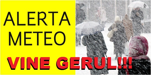 ALERTĂ. Ger CUMPLIT la Satu Mare. MINUS 15 grade. Gerul Bobotezei