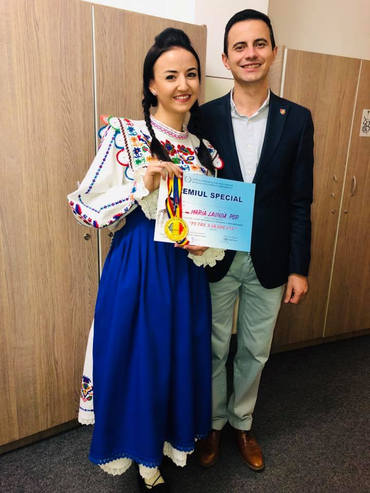 Sătmăreanca Lavinia Pop, premiu special la un concurs internațional