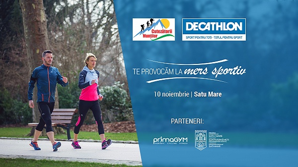 Decathlon vine cu o provocare la Satu Mare