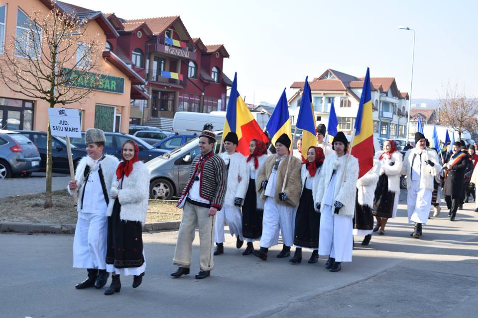 FOTOGALERIE. Județul Satu Mare, reprezentat cu CINSTE la Alba Iulia, de Centenar