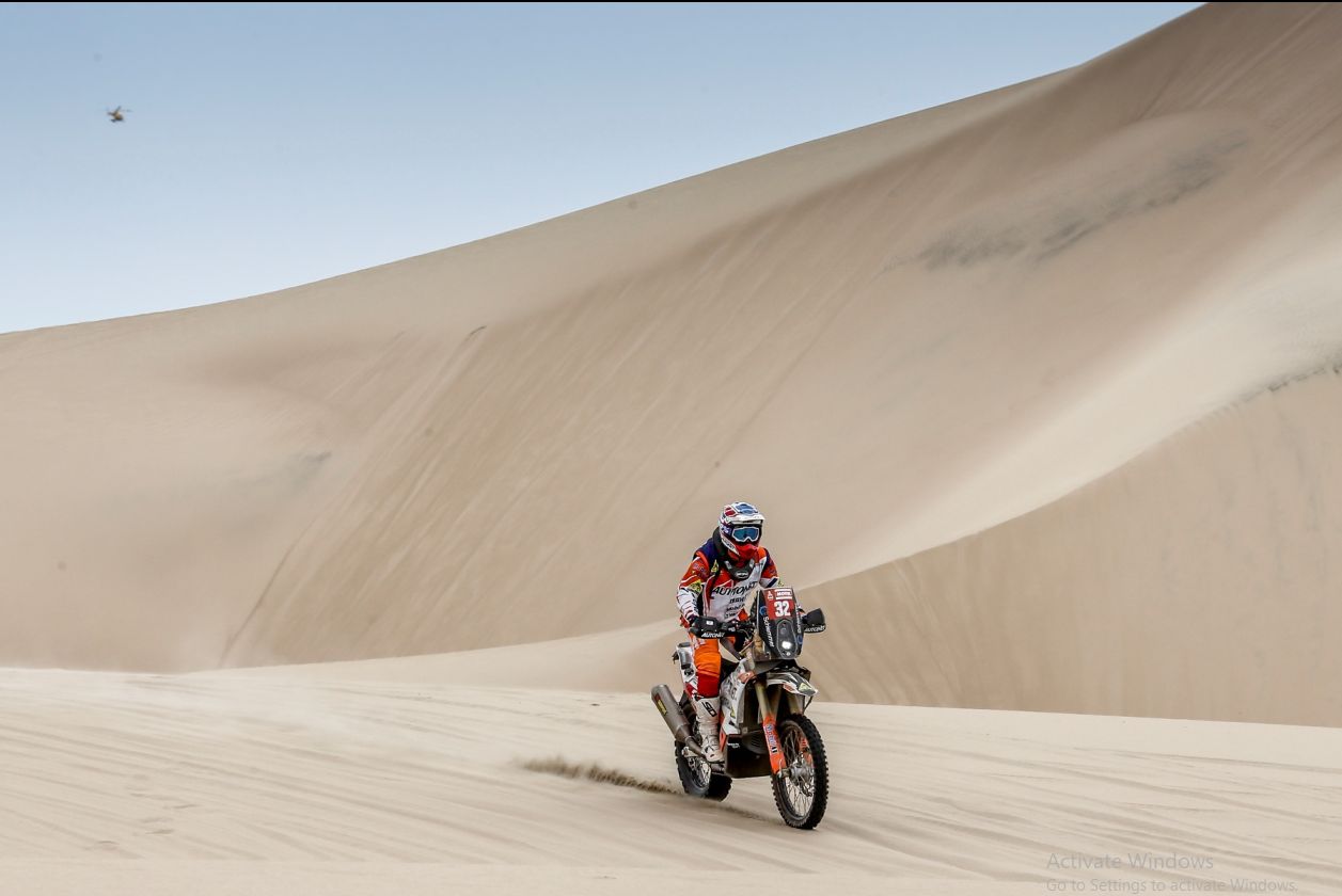 Mani Gyenes a bifat prima probă din Raliul Dakar 2019