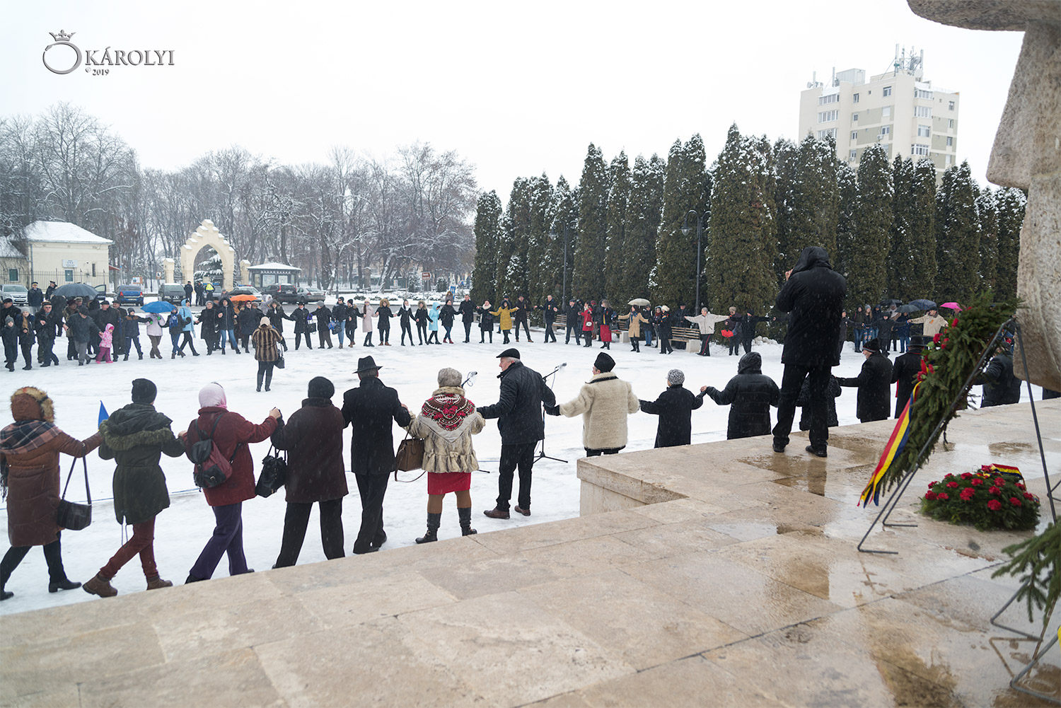 Ziua Unirii Principatelor Române, marcată la Monumentul Ostașului Român din Carei