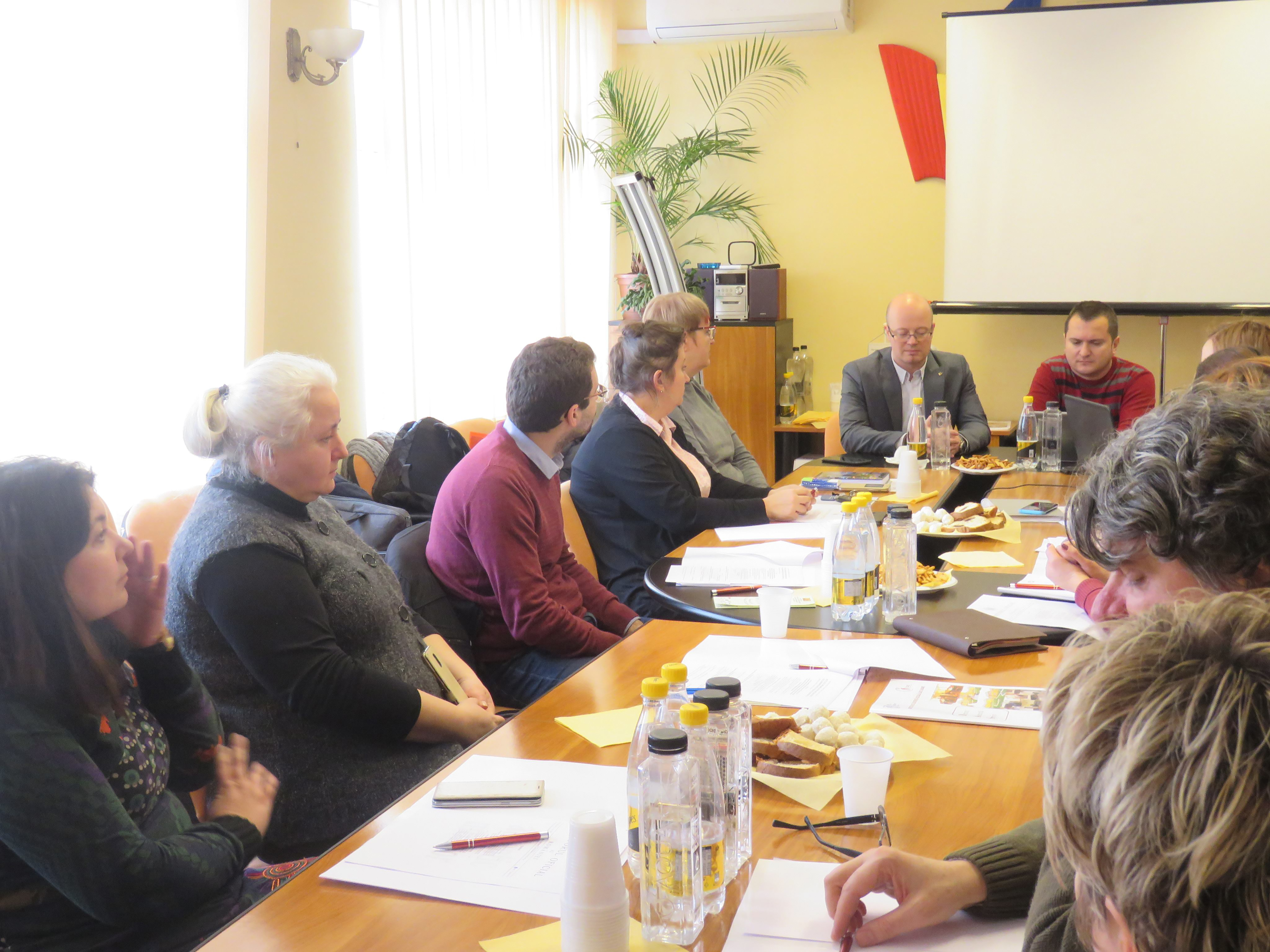 Întâlnire de lucru cu ONG-urile din domeniul social