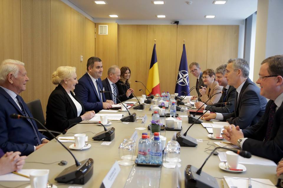 Ministrul Apărării, sătmăreanul Gabriel Leș,  a participat la întâlnirea cu secretarul general  al NATO, Jens Stoltenberg