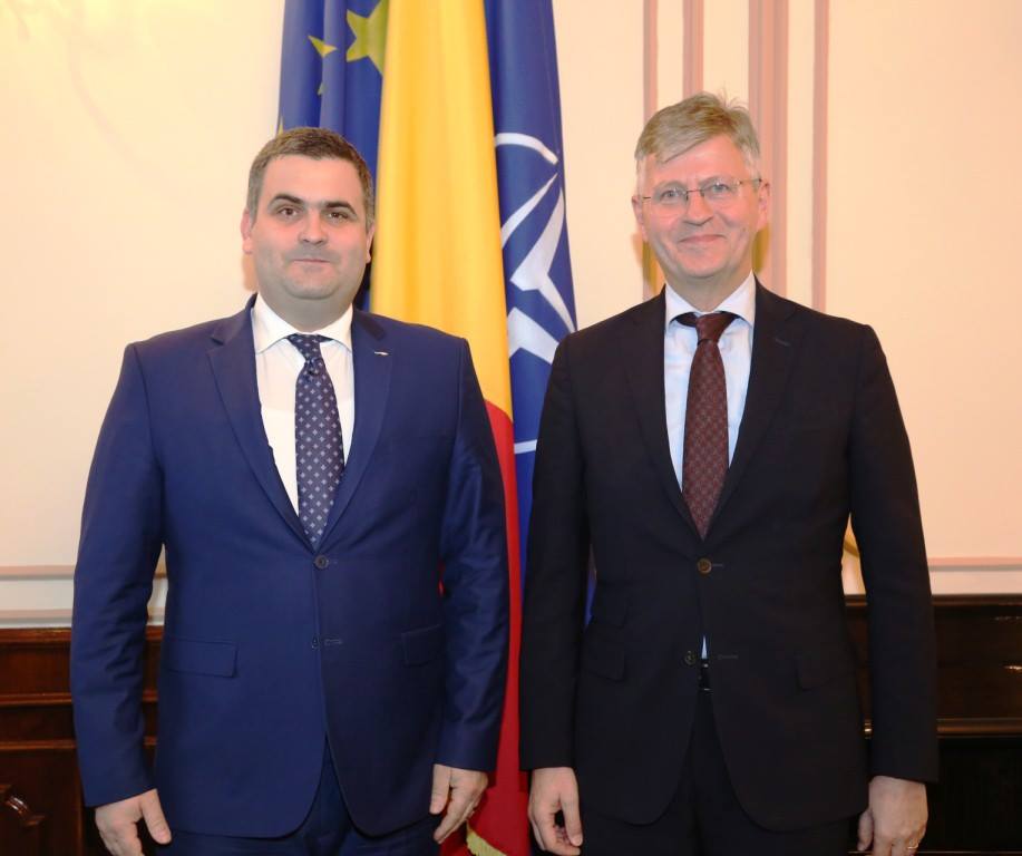 Ministrul Apărării, sătmăreanul Gabriel Leș, întâlnire cu Subsecretarul general ONU