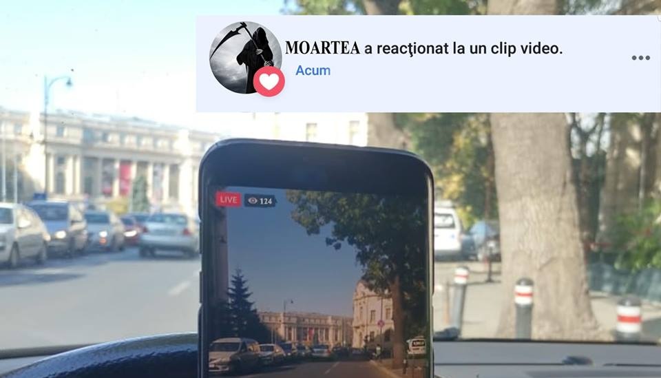STOP! LIVE-UL la volan de lasă Fără PERMIS. Pedepse DRASTICE pentru cei ce fac „LIVE” în timp ce conduc.