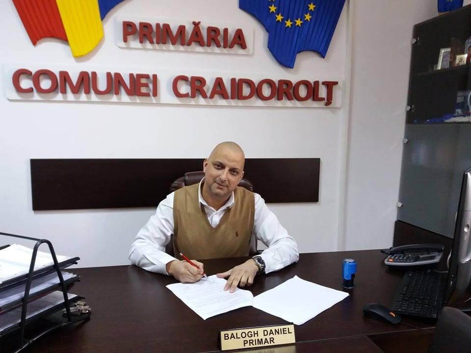 FOTO. Încă un proiect finanțat prin PNDR, semnat astăzi la Craidorolț. Siguranța copiilor în școli