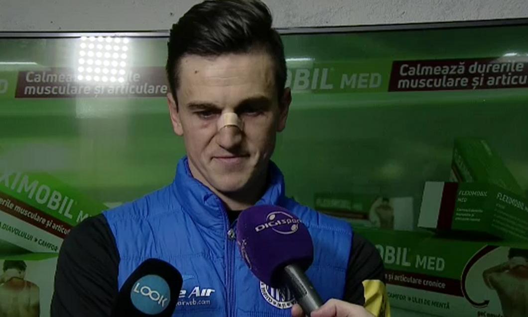 Gardoș: “Nici nu știam cine m-a lovit!”