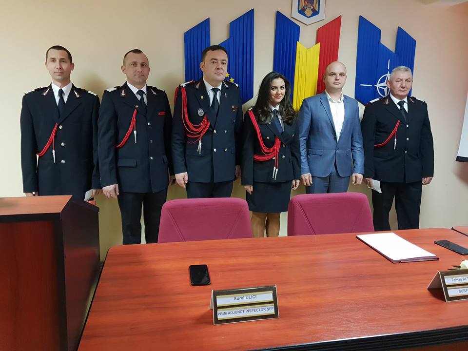 Ziua Protecție Civile, marcată solemn la ISU Satu Mare
