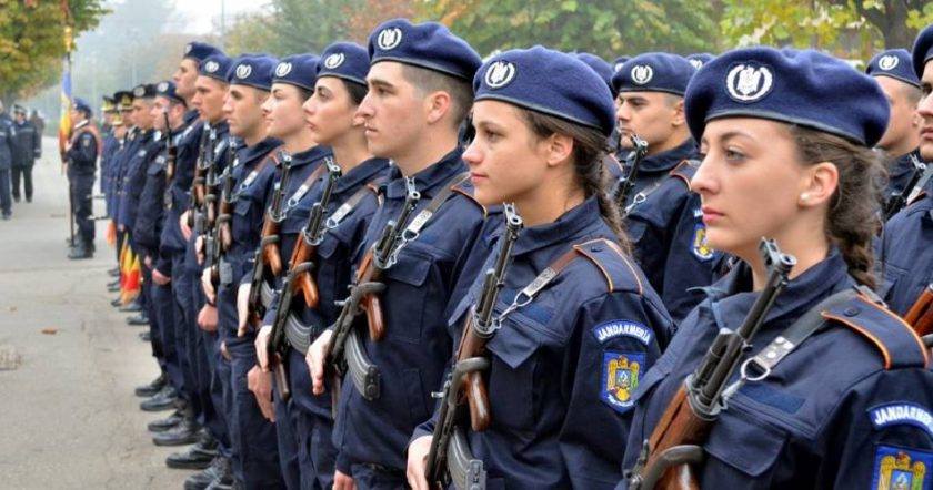 500 de locuri scoase la concurs în instituțiile de învățământ ale Jandarmeriei
