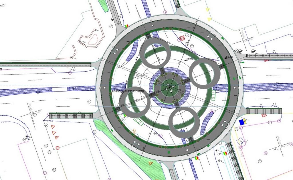 Proiectul pasarelei supraterane  de la Crinul, în fază de avizare